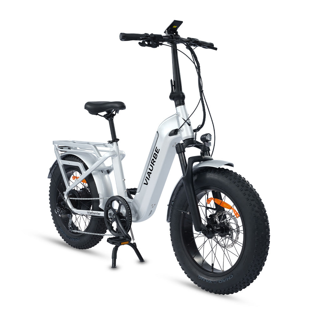 e bike fully b ware ViaCarrier Utility Cargo Electric Bike Dual Battery